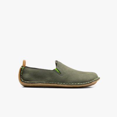 Vivobarefoot Ababa Leather - Casual Schoenen Groen Kinderen - QIF708691